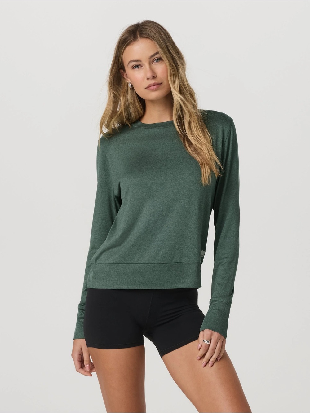Vuori Daydream Crew in Green Size XXS